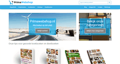 Desktop Screenshot of primawebshop.nl