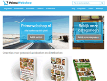 Tablet Screenshot of primawebshop.nl